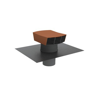 Chapeau de toiture plastique CTP 125 tuile- ANJOS - 6008