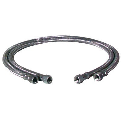 Flexible fioul F3/8"xF3/8" droit L1000mm- DIFF - 602120  - (X2)