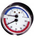 Thermomanomètre axial sec 0 à 120°C - 0 à 4b- DIFF - 606030