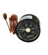Thermomètre rond Ø 43mm, capillaire 1500mm, 0/120°C- DIFF - 606051