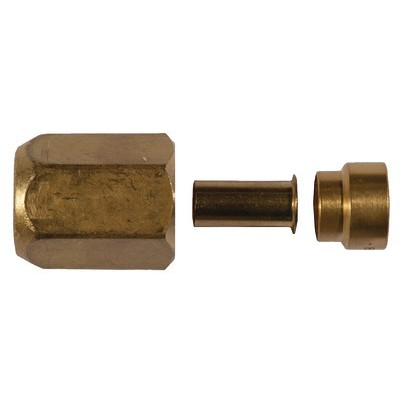 Raccord laiton SAE 1/2" SAE/0.8- SERTO - 416.2384.127  - (X10)