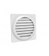 Grille de façade plastique à auvents GAE 100 + clips- ANJOS - 6472