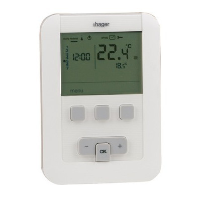 Thermostat à piles- HAGER - EK520