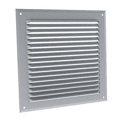 Grille à auvents en aluminium anodisé GA AN 210 x 210- ANJOS - 6606