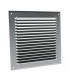 Grille à auvents en aluminium prélaqué blanc GA BL 240 x 165 GAM- ANJOS - 6759