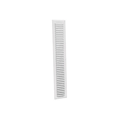 Grille à auvents en aluminium prélaqué blanc GA BL 150 x 300 GAM- ANJOS - 6781