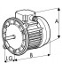 Moteur de brûleur 135 2 370 TV- DIFF - 702382