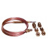 Thermocouple 7 raccords GPL L900mm- DIFF - 704214