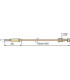 Thermocouple sans plaque- DIFF pour De Dietrich Chappée - 95365380