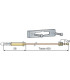 Thermocouple avec plaque- DIFF pour De Dietrich Chappée - 84068984