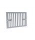 Grille obturable aluminium anodisé GO AN 190 x 170- ANJOS - 7114