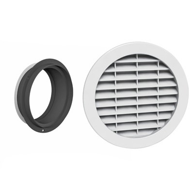 Entrée d'air autoréglable R 30 avec manchette Ø 125- ANJOS - 7370