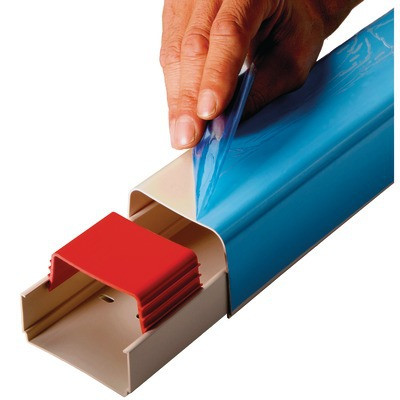 Goulotte 140 x 90 2m blanc crème 9001 fi- DIFF - 806337  - (X4)