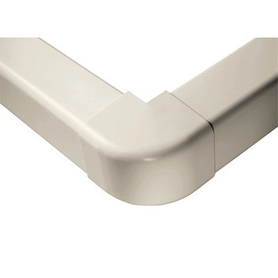 Angle externe 110x75 blanc pur 9010- DIFF - 806366  - (X6)