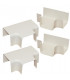Té de dérivation 60 x 80 blanc crème 900- DIFF - 806391  - (X4)