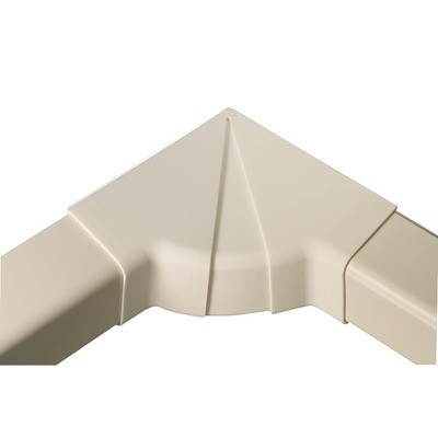 Angle intérieur réglable 60x45 blanc pur- DIFF - 807416  - (X6)