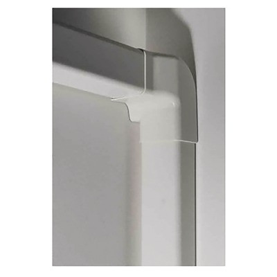 Angle vertical gauche 60X45 blanc pur 90- DIFF - 807418  - (X6)