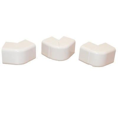 Angle extérieur réglable 60x80 blanc pur- DIFF - 807705  - (X6)