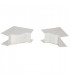 Angle intérieur réglable 60x80 blanc pur- DIFF - 807711  - (X4)