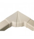 Angle intérieur réglable 60x80 blanc pur- DIFF - 807711  - (X4)