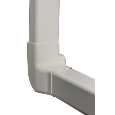 Angle vertical droit 60x80 blanc pur 901- DIFF - 807716  - (X4)