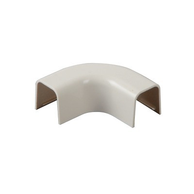 Courbe plane goulotte condensat 25x25 bl- DIFF - 807723  - (X20)