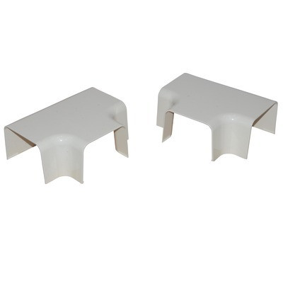 Té de derivation 110x75 blanc pur 9010- DIFF - 807752  - (X2)
