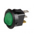 Interrupteur unipolaire Ø23 lumineux ver- GEMINOX - 87168249040