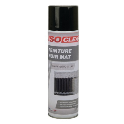 Peinture noire mat HT ISOCLEAR- ISOCLEAR - 901214