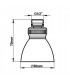 Pomme orientable complète seule- PRESTO - 90134