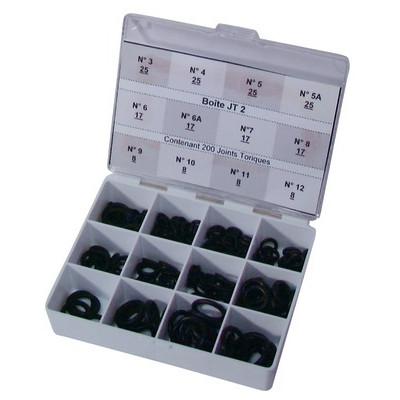 Coffret de 200 joints toriques P.M PERBUNAN- DIFF - 901363