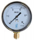 Manomètre inox, glycérine Ø100mm, 0/10ba- DIFF - 901406