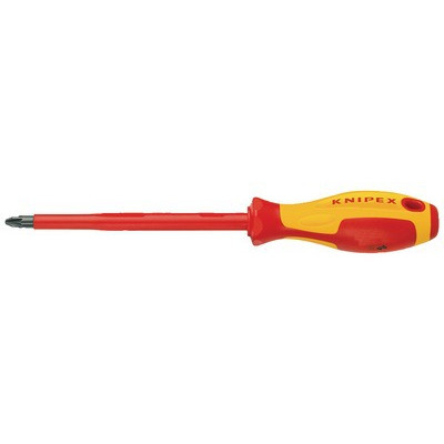 Tournevis cruciforme POZIDRIV® d'électri- KNIPEX - 98 25 02