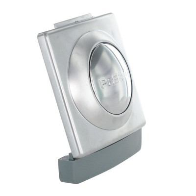 Sachet bouton/plastron chromé- PRESTO - 90188