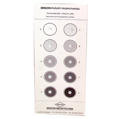 Échelle comparaison pour opacimètre- DIFF - 902090