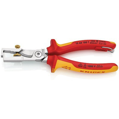 Pince à dénuder antichute- KNIPEX - 13 66 180 T