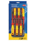 Jeu de 6 tournevis VDE PHILLIPS/POZIDRIV- KNIPEX - 00 20 12 V03