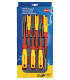 Jeu de 6 tournevis VDE PHILLIPS/POZIDRIV- KNIPEX - 00 20 12 V03