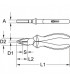 Pince universelle à poignées bi-composan- KS TOOLS - 115.1020