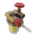 Filtre fioul recyclage avec robinet FF3/8"- OVENTROP - 2122261+2127600