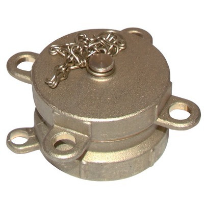 Raccord pompier souche F2" avec bouchon- DIFF - 903487