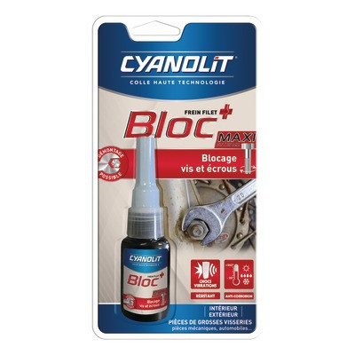 Colle résine BLOC+ MAXI 10ml- AC MARCA IDEAL - 33300011
