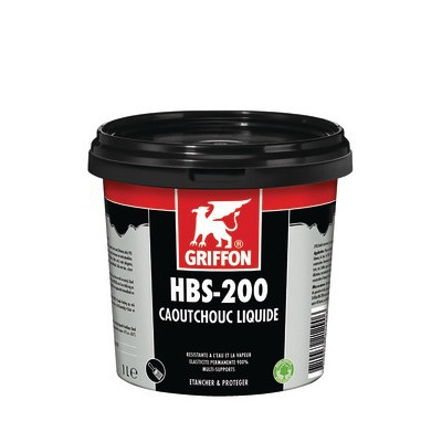 Enduit d'étanchéité HBS-200 CAOUTCHOUC L- GRIFFON - 6308866
