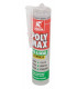 Mastic d'étanchéité POLY MAX® FIX&SEAL EXPRESS Crystal 300G- GRIFFON - 6150452