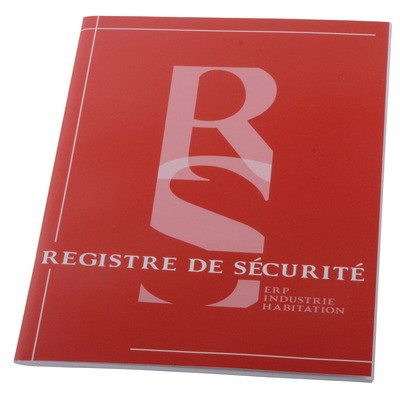 Registre sécurité incendie format A4- DIFF - 904351