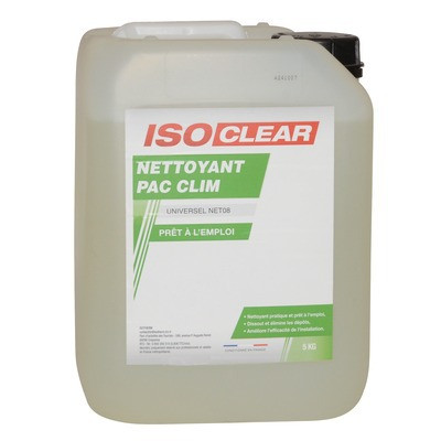 Nettoyant CLIM NET08 bidon 5l- ISOCLEAR - 904994