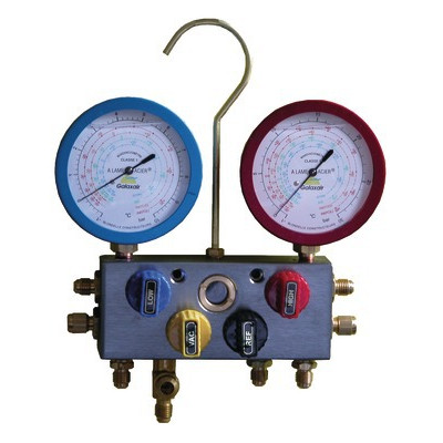 Manifold 4 voies réglable BH R134a R22 R- GALAXAIR - M804-BSBH-R-SA-660-BE8