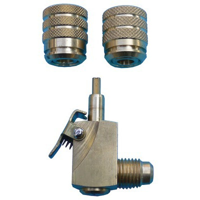 Raccord rapide auto-obturant équerre- GALAXAIR - QCE-14516