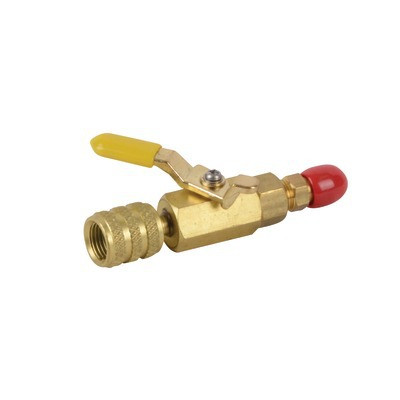 Vanne jaune  M1/4" SAE x F5/16" SAE- GALAXAIR - SA-14M516F-Y