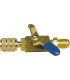 Vanne bleue M1/4" SAE x F1/4" SAE- GALAXAIR - SA-14M14F-B